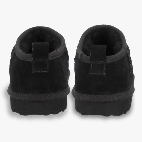Ladies Georgie Sheepskin Short Boot Black Extra Image 6